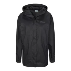 Columbia Women's Plus Size Arcadia II Hooded Rain Jacket, Waterproof, Breathable, Packable -Skiing Gear Sale 332236637 01 c