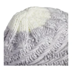 Adidas Women's Canyon Fold Beanie - Grey -Skiing Gear Sale FGL 332979591 04 e