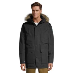 Woods Men's Avens Winter Parka/Jacket, Long, Insulated, Hooded, Waterproof