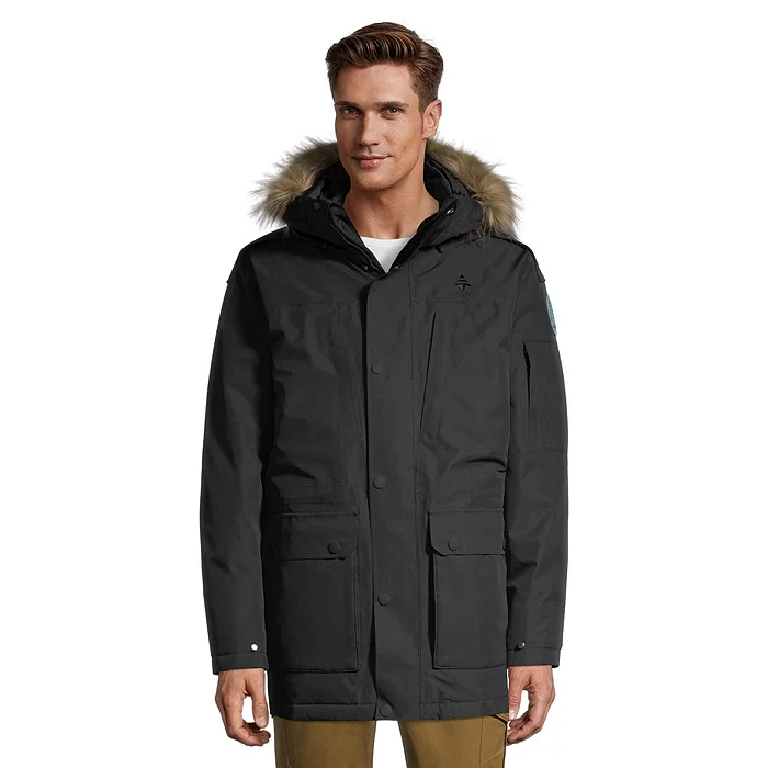 Woods Men's Avens Winter Parka/Jacket, Long, Insulated, Hooded, Waterproof 1 Woods Men's Avens Winter Parka/Jacket, Long, Insulated, Hooded, Waterproof