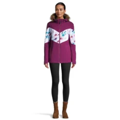 Ripzone Women's Couloir Winter Ski Jacket, Insulated, Hooded, Waterproof -Skiing Gear Sale FGL 333124218 51 f