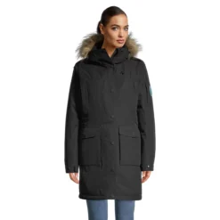 Woods Women's Avens Winter Parka/Jacket, Long, Insulated Down, Hooded, Waterproof, Breathable