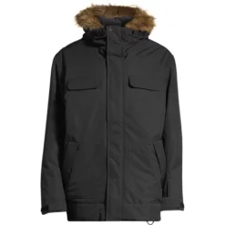 Ripzone Men's Sparwood Winter Ski Jacket, Long, Insulated Synthetic, Hooded, Waterproof -Skiing Gear Sale FGL 333443115 01 d