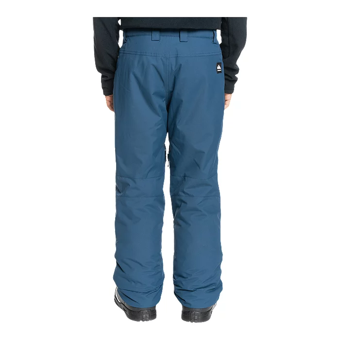 Quiksilver Kids' Estate Snow Pants, Boys', Winter, Ski, Waterproof, Insulated 2 Quiksilver Kids' Estate Snow Pants, Boys', Winter, Ski, Waterproof, Insulated - Image 2