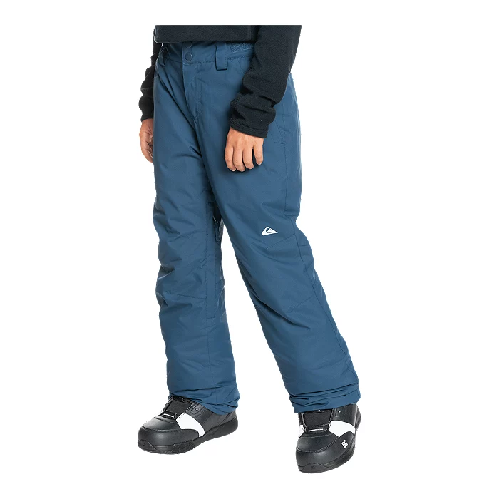 Quiksilver Kids' Estate Snow Pants, Boys', Winter, Ski, Waterproof, Insulated 3 Quiksilver Kids' Estate Snow Pants, Boys', Winter, Ski, Waterproof, Insulated - Image 3
