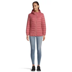 McKINLEY Women's Tarella Midlayer Jacket, Insulated, Hooded, Water-Repellent -Skiing Gear Sale FGL 333499119 65 c SML 280793 rose