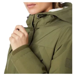 McKINLEY Women's Amita Winter Parka/Jacket, Long, Insulated Synthetic, Hooded, Waterproof -Skiing Gear Sale FGL 333499145 30 d McKINLEY Womens Amita Hooded Parka 407886 OLIVE