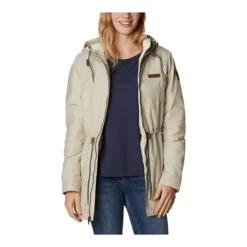 Columbia Women's Chatfield Hill Spring/Fall Jacket, Long, Insulated Synthetic, Hooded