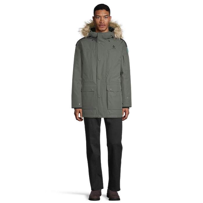 Woods Men's Avens Down Parka Jacket 3 Woods Men's Avens Down Parka Jacket - Image 3