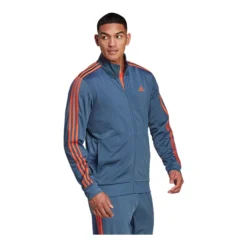 Adidas Men's 3-Stripes Tricot Full Zip Jacket 8 Adidas Men's 3-Stripes Tricot Full Zip Jacket -Skiing Gear Sale FGL 333795974 04 c adidas Mens 3 Stripe Tricot Full Zip Jacket HL2290