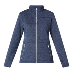 McKINLEY Women's Rubin II Fleece Jacket -Skiing Gear Sale FGL 333846336 48 d McKINLEY Womens Rubin II Knit Fleece Jacket 280708 BLKIRIS