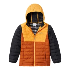 Columbia Boys' Powder Lite Hooded Insulator Jacket
