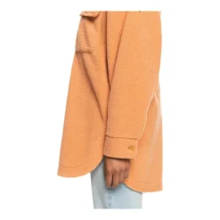 Roxy Women's Over And Out Button Up Fleece Shacket, Oversized -Skiing Gear Sale FGL 333863568 26 e Roxy Womens Over And Out Shacket Top ERJPF03102 CKN0