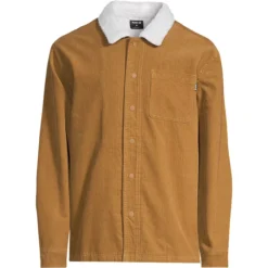 Hurley Men's Bixby Cord Sherpa Lined Jacket -Skiing Gear Sale FGL 333930594 20 d MVS0005410 H216