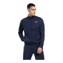 Reebok Men's ID Vector Knit Track Jacket