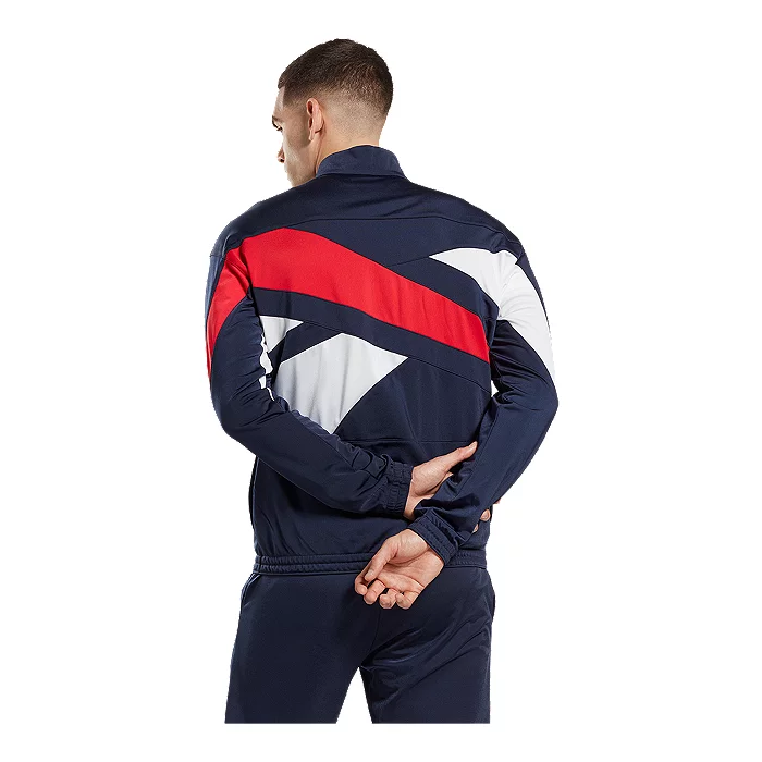 Reebok Men's ID Vector Knit Track Jacket 2 Reebok Men's ID Vector Knit Track Jacket - Image 2
