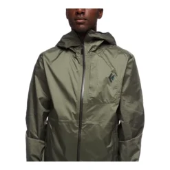 Black Diamond Men's Treeline 2.5L Rain Shell Jacket -Skiing Gear Sale FGL 334028754 30 d Black Diamond Mens Treeline 2 5L Rain Shell Jacket 745008 TUNDRA