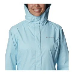 Columbia Women's Arcadia II Hooded Rain Jacket, Waterproof, Breathable, Packable, Shell -Skiing Gear Sale FGL 334040374 45 f Columbia Womens Arcadia II 2L Shell Jacket 1534111491
